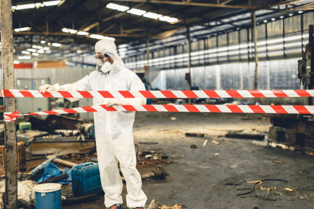 Professional Odor Removal technician working in Alamo, CA